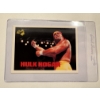 Image 1 : Vintage 1990 WWF Hulk Hogan Big Time Wrestling Trading Card - Mint Condition