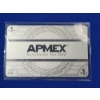 Image 4 : APMEX 1 Gram .999 Fine Silver Bar/Card In Protective Holder 