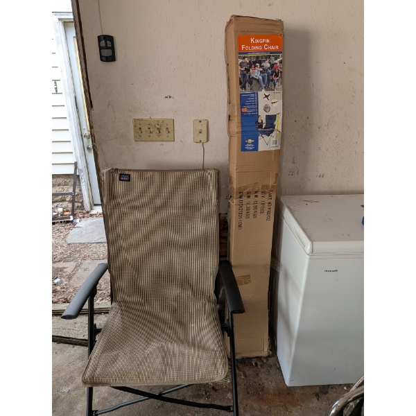Giant Camping Chair & Folding Lawn Chair