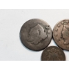 Image 2 : Three Old U.S. Coins: 1968 5 Cent Piece, 1833 Large Cent, & Unknown Year (Possibly 1836) Large Cent