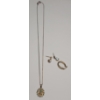 Image 1 : Lot Of Assorted Gold-Plated Sterling Silver Jewelry - Weight: 7.4g