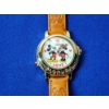 Image 2 : Vintage Lorus Disney Mickey and Minnie Mouse Love Watch with Leather Band