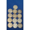 Image 1 : 1964 90% Silver Kennedy Half Dollars - Face Value: $6.50