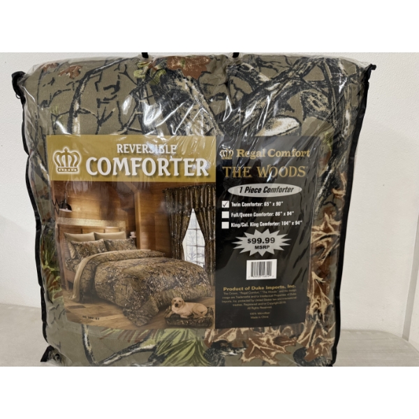 Regal Comfort The Woods 1 Piece Comforter, Twin 65" x 90"