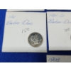 Image 8 : Assorted Coins: x8 90% Silver Barber Dimes & x1 1887 90% Silver Seated Liberty Dime, Mexican Coin