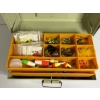 Image 4 : Rebel Tackle Box - Fishing - 3 pull out trays - filled with Lures - Bobbers - Hooks - Etc 