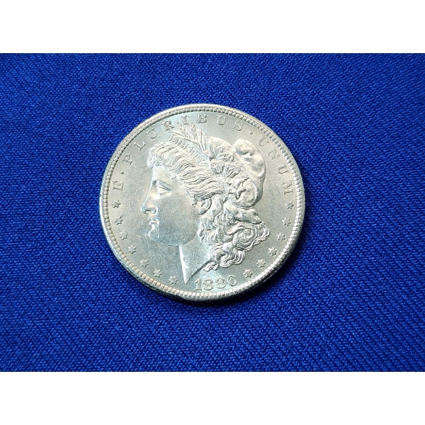 Stunning 1880-S Morgan Silver Dollar