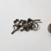 Image 2 : Nice Lot of Sterling Silver Jewelry: Gold-Tone Bracelet, Chain Necklace, Ring, Pin TW: 23.0g
