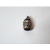 Image 2 : Gorgeous Egg Intricate Design Green & Purple Pendant