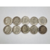 Image 1 : $1.00 Face Value in 90% Silver Roosevelt Dimes 