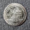 Image 1 : One Troy Ounce .999 Fine Silver Patriotic Home of the Free BECAUSE of the Brave Golden State Mint 