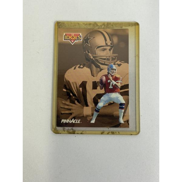 The Idols Roger Staubach & John Elway & Denver Broncos The Drive II - In Clear Sleeve - Skybox