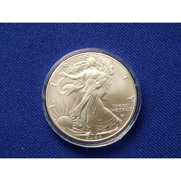 2024 American Silver Eagle 1 oz .999 Fine Silver 