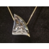Image 3 : 14K Yellow Gold 18" Chain with 14K Two-Tone Pendant with 3 Diamond Accents TW: 9.5g
