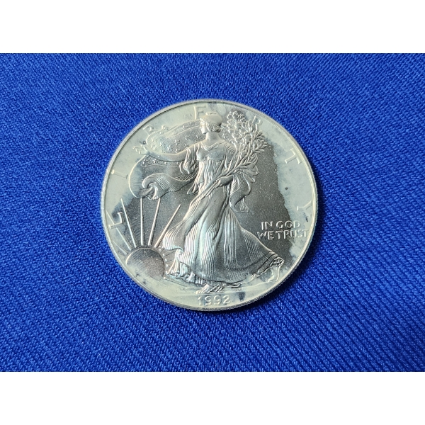 1992 American Silver Eagle - 1 oz .999 Fine Silver Coin