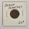 Image 1 : U.S. Mint Type 2 Blank Planchet Lincoln Cent Error