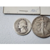 Image 4 : Collection of 90% U.S. Silver Coins Including: Dime, Half Dollar, & Quarters FV: $1.60