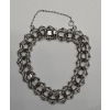 Image 2 : Vintage Forstner Sterling Silver 7.5" Charm Bracelet - Weight: 17.0g