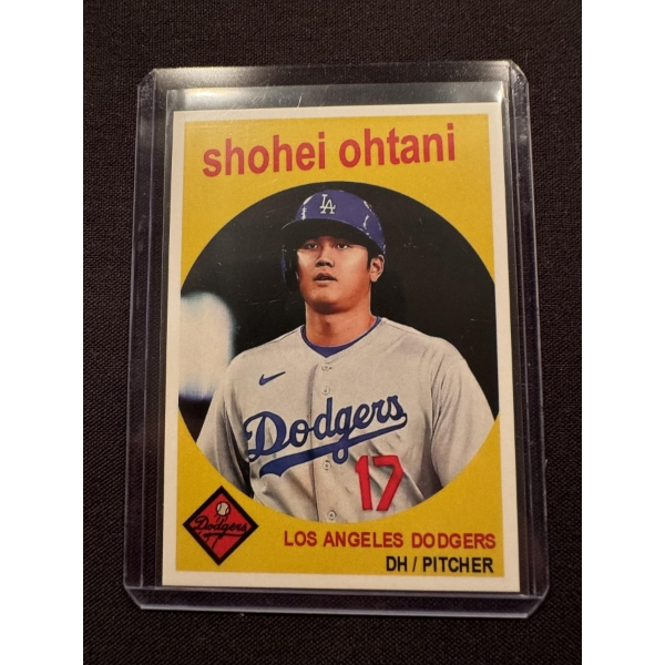 	SHOHEI OHTANI Los Angeles Dodgers #41 Baseball Card - Mint Condition - Low Production