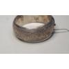 Image 2 : Mexico Sterling Silver Hinged Cuff Bracelet - Weight: 44.9g