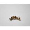 Image 3 : 10K Multi-Color Gold Leaf Necklace Pendant - Total Weight: 1.1g
