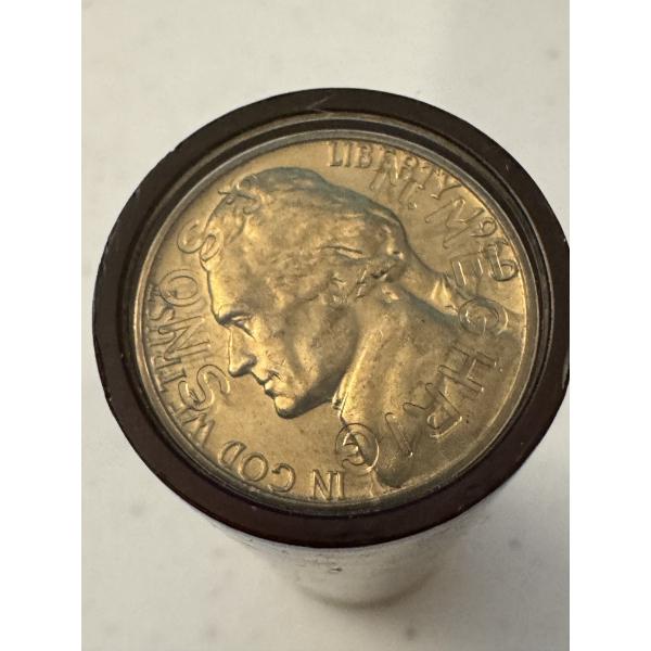 1960-P United States Jefferson Uncirculated Roll of Nickels - Incredible Roll - Mint Condition