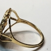 Image 5 : 14K Yellow Gold Bezel Ring w/ 1/20th oz .999 Fine Gold Chinese Panda Coin - TW: 3.8g
