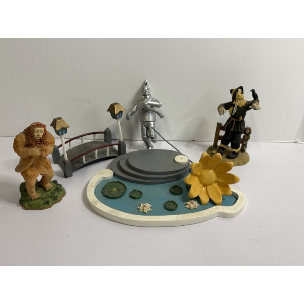 Wizard of Oz Figures - Flower - Bridge - Lake - Tin Man - Scarecrow - Lion