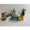 Image 1 : Wizard of Oz Figures - Flower - Bridge - Lake - Tin Man - Scarecrow - Lion