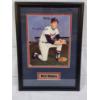 Image 1 : Hand Signed Phil Niekro Framed Photograph ~ Measures 12" X 17"