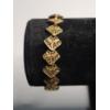 Image 1 : Vintage 14K Yellow Gold Filigree 8" Bracelet - Weight: 13.4g
