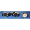 Image 1 : (3) Men's Skagen Quartz Leather Strap Watches - Condition Unknown