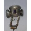 Image 5 : Collectable Twentieth Century Made In USA Oil Fuled Brass Bike Lamp