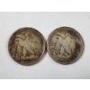 Image 3 : Two 90% Silver Walking Liberty Half Dollars - Face Value $1.00 