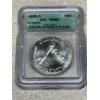 Image 1 : 1988-D ICG- MS69 Olympic Silver Dollar - 90% Silver - FV $1.00 - Mintage: 191,368 - Encapsulated