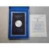 Image 1 : 1883 Carson City Uncirculated Morgan Silver Dollar in Display