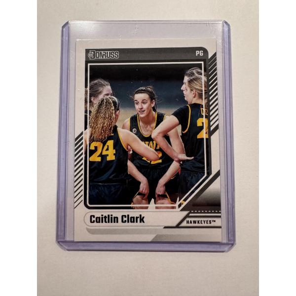 2024 Caitlin Clark Panini ROOKIE Basketball Card - Mint Condition In Protective Holder - Exceptional