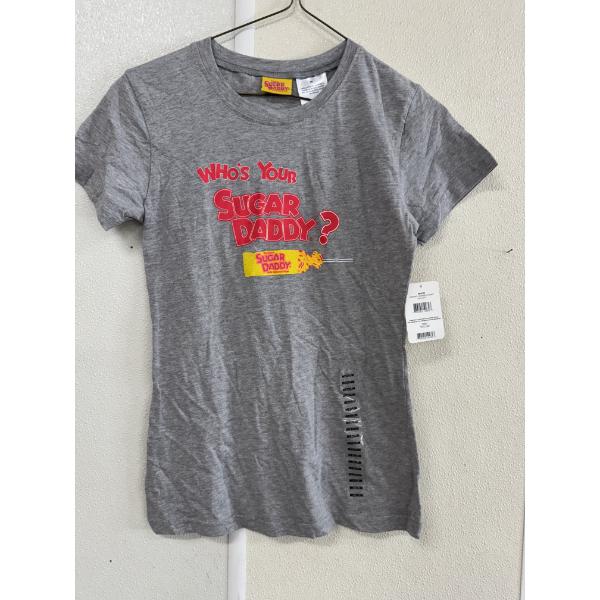  Licensed Junior's Who's Your Sugar Daddy Tee Shirt Size Medium - Brand New!