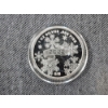 Image 3 : 1 Troy Oz .999 Fine Silver 2022 Merry Christmas Santa Claus Round From Golden State Mint