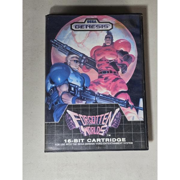 Sega Genesis "Forgotten Worlds" 1989 Video Game