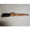 Image 1 : Vintage Two-Tone Leather Soft Lined Zip-Up Rifle Case ~ 49in