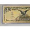Image 3 : United States Silver Certificate $1 Gold Foil .999999 - 24K Note In Protective Holder - Mint Cond.