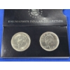 Image 3 : Lot of (4) 1972 Eisenhower Dollars - in Case & Plastic Sleeve w/ COA FV $4.00