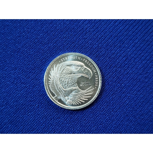 Golden State Mint Eagle 1/10th oz .999 Fine Silver Round - Mint Condition! 