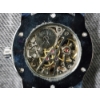 Image 5 : Very Nice, New In The Box Winner Wrist Watch With Viewable Mechanism's ~ Black Strap 