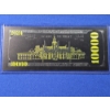 Image 4 : Limited Edition 45th President Donald Trump Diamond $10,000 Black & Gold Banknote