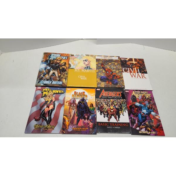 Lot Of Assorted Hardback/Paperback MARVEL Books
