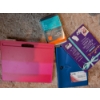 Image 3 : Lap Desk, Photo Paper, File Folder, Blue Nylon Hamper