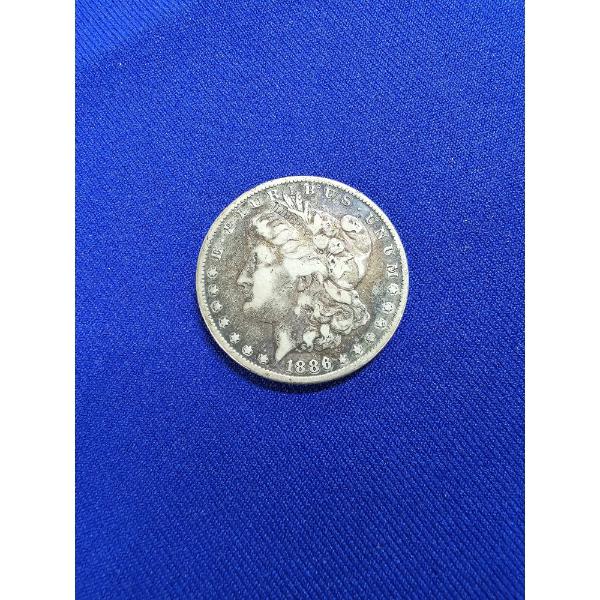 1886 Morgan Silver Dollar 