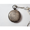 Image 7 : Antique Key Wind Pocket Watch Roman Numeral Dial With Chain